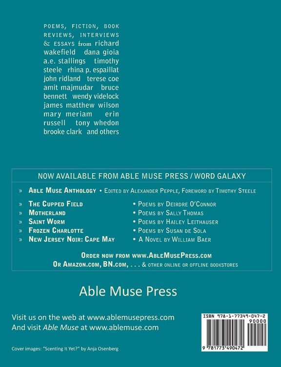 Produktbild: Able Muse, Winter 2019 (No. 27 - print edition)