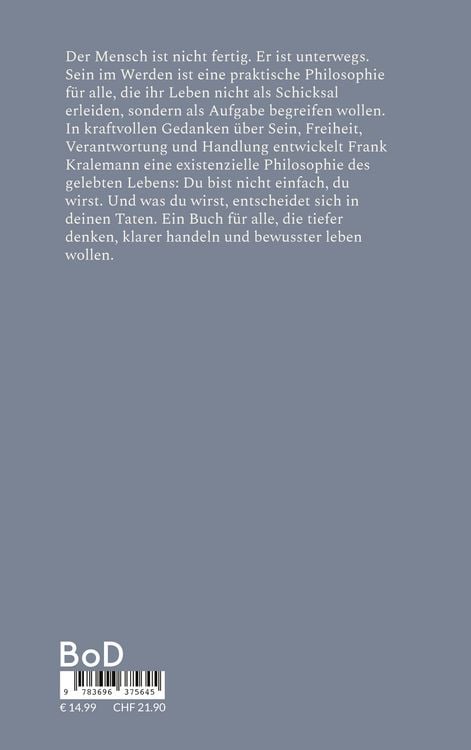 Produktbild: Sein im Werden