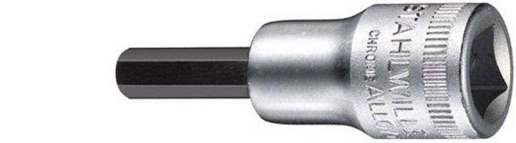 Produktbild: Stahlwille 49 10 02050010 Innen-Sechskant Steckschl&uuml;ssel-Bit-Einsatz 10 mm 3/8" (10 mm)