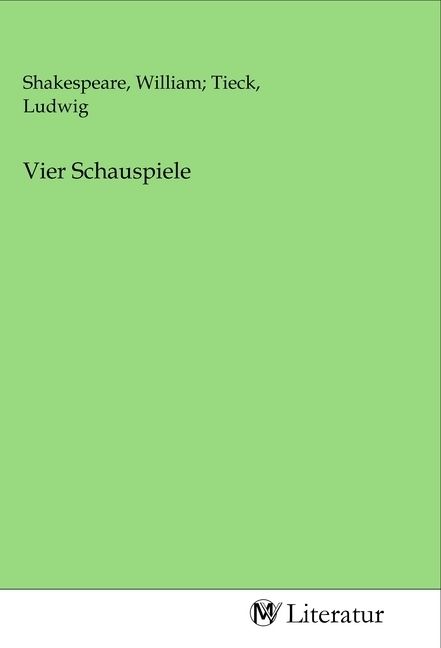 Produktbild: Vier Schauspiele