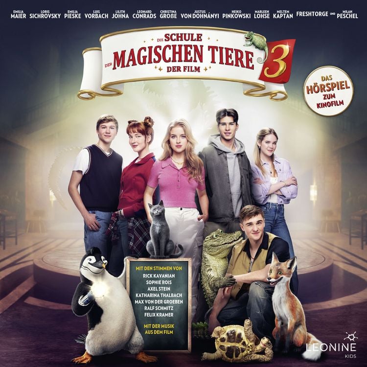 Produktbild: Die Schule der magischen Tiere 3 - H&ouml;rspiel zum Kinofilm