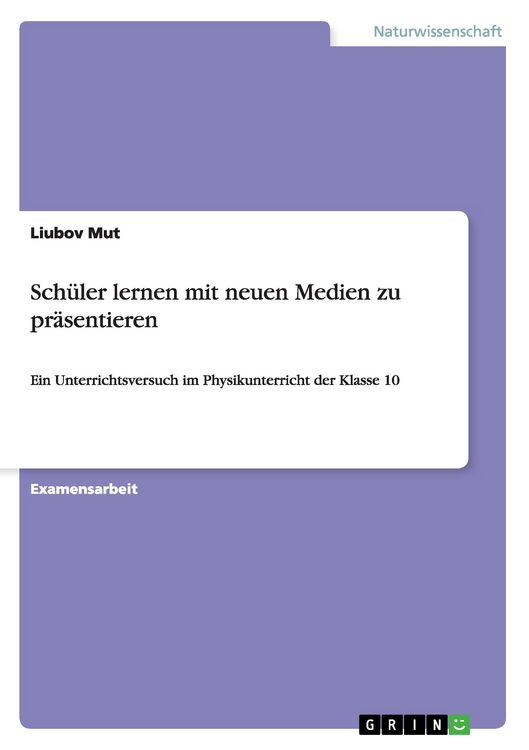 Produktbild: Sch&uuml;ler lernen mit neuen Medien zu pr&auml;sentieren