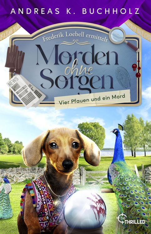 Produktbild: Morden ohne Sorgen - Vier Pfauen und ein Mord