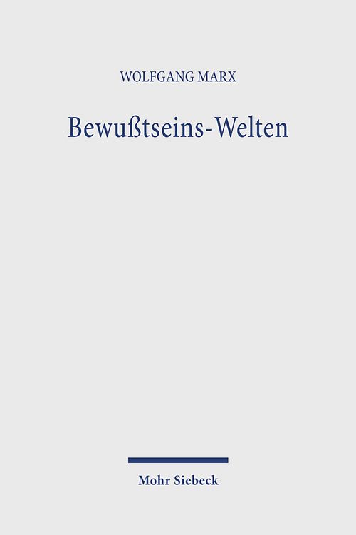 Produktbild: Bewu&szlig;tseins-Welten