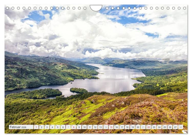 Produktbild: Traumreisen Schottland (Wandkalender 2026 DIN A4 quer), CALVENDO Monatskalender
