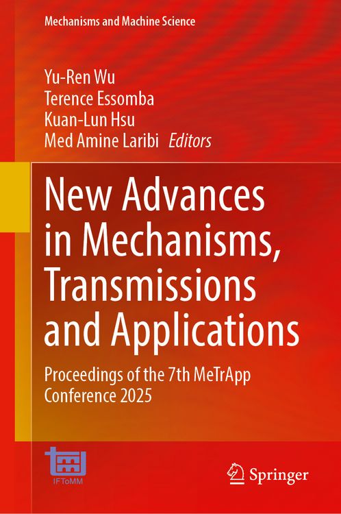 Produktbild: New Advances in Mechanisms, Transmissions and Applications