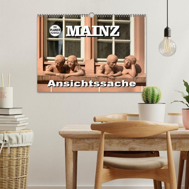 Produktbild: Mainz - Ansichtssache (Wandkalender 2026 DIN A3 quer), CALVENDO Monatskalender