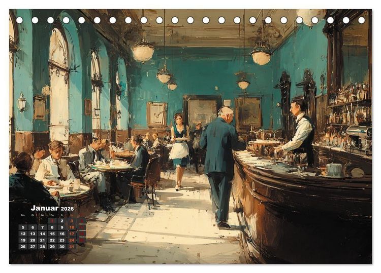 Produktbild: Von Menschen und Momenten (Tischkalender 2026 DIN A5 quer), CALVENDO Monatskalender