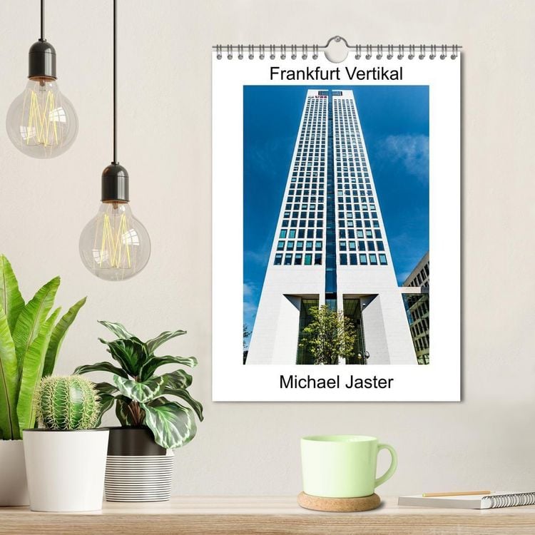 Produktbild: Frankfurt Vertikal Michael Jaster (Wandkalender 2026 DIN A4 hoch), CALVENDO Monatskalender