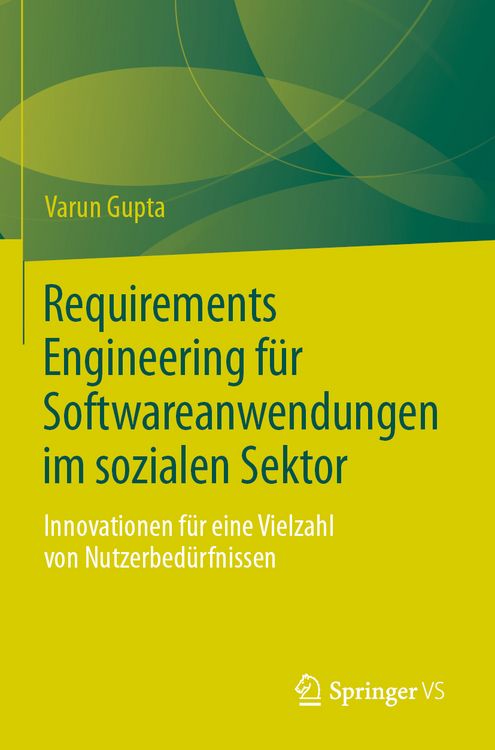 Produktbild: Requirements Engineering f&uuml;r Softwareanwendungen im sozialen Sektor