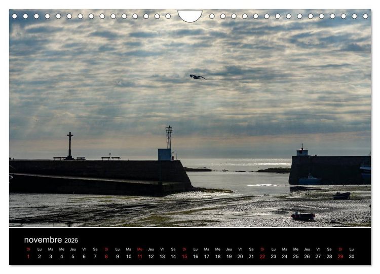 Produktbild: Barfleur Un port normand sur la Manche (Calendrier mural 2026 DIN A4 vertical), CALVENDO calendrier mensuel