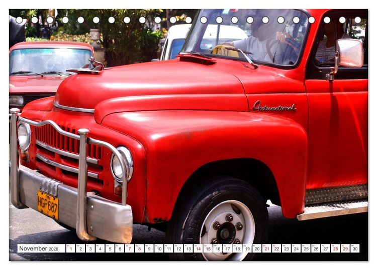 Produktbild: Amerikanische Kleinbusse (Tischkalender 2026 DIN A5 quer), CALVENDO Monatskalender
