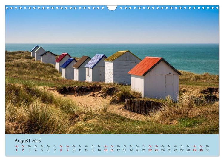 Produktbild: Unterwegs in der Normandie (Wandkalender 2026 DIN A3 quer), CALVENDO Monatskalender