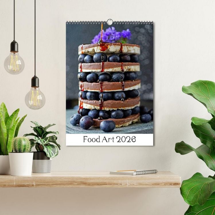 Produktbild: Food Art 2026 (Wandkalender 2026 DIN A3 hoch), CALVENDO Monatskalender