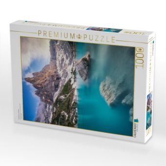 Produktbild: CALVENDO Puzzle Sorapissee in Italien | 1000 Teile Lege-Gr&ouml;&szlig;e 64x48cm Foto-Puzzle f&uuml;r gl&uuml;ckliche Stunden
