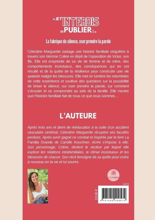 Produktbild: C&eacute;lestine Marguerite: Je t'interdis de publier !