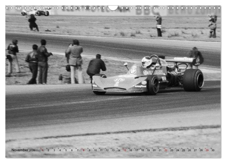 Produktbild: Grand Prix - Formel-Rennen 1972-1977 (Wandkalender 2026 DIN A3 quer), CALVENDO Monatskalender
