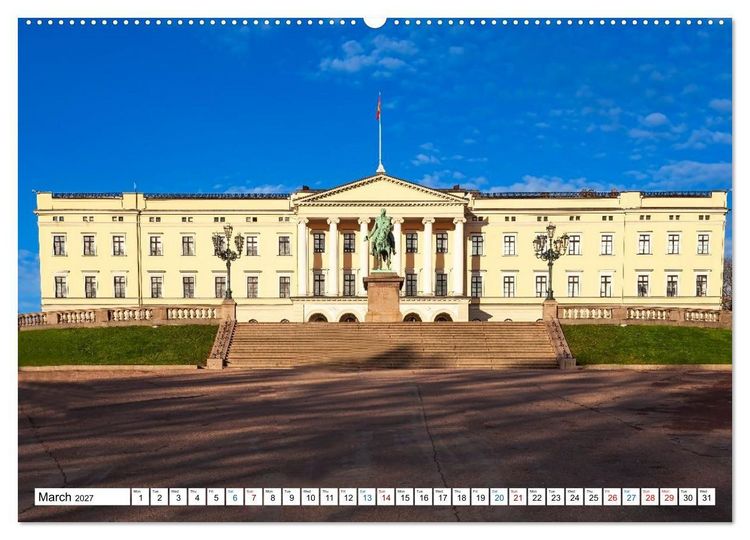 Produktbild: Oslo and the Oslofjord (High Quality Premium Wall Calendar 2027 DIN A2 landscape),CALVENDO 12 Month Wall Calendar