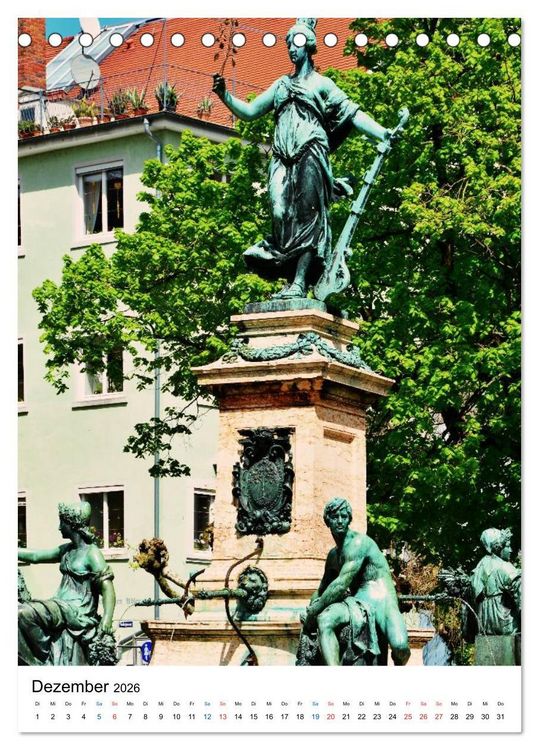 Produktbild: Lindau - Inselstadt am Bodensee (Tischkalender 2026 DIN A5 hoch), CALVENDO Monatskalender
