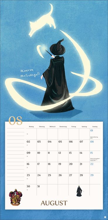 Produktbild: Harry Potter Broschurkalender 2027