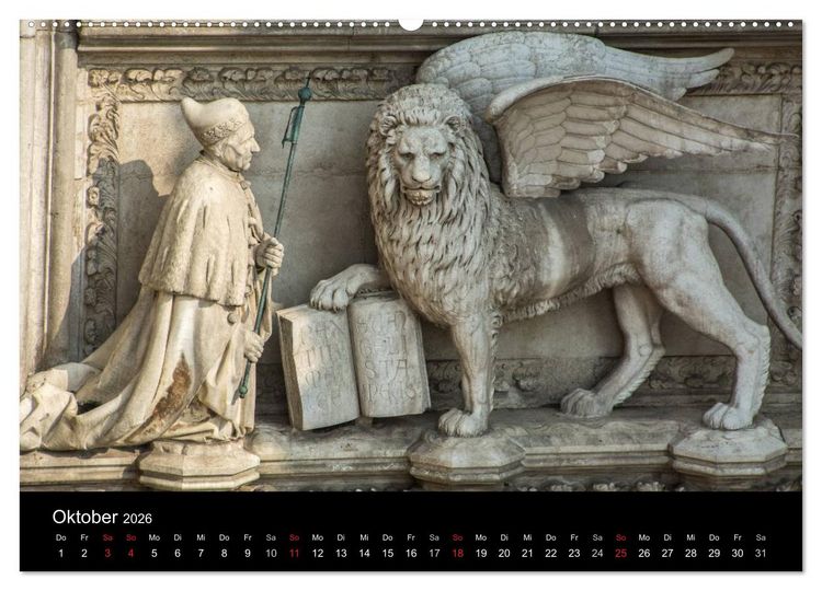 Produktbild: Venedig - la Serenissima (Wandkalender 2026 DIN A2 quer), CALVENDO Monatskalender