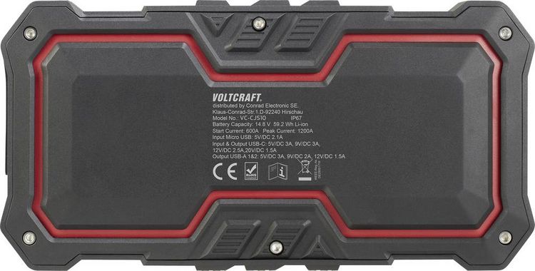 Produktbild: VOLTCRAFT VC-11769555 Schnellstartsystem VC-CJS10