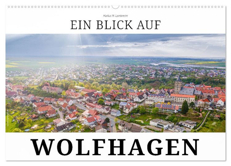 Produktbild: Ein Blick auf Wolfhagen (Wandkalender 2026 DIN A2 quer), CALVENDO Monatskalender