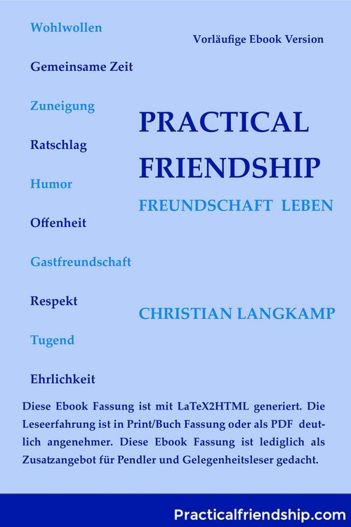 Produktbild: Freundschaft Leben