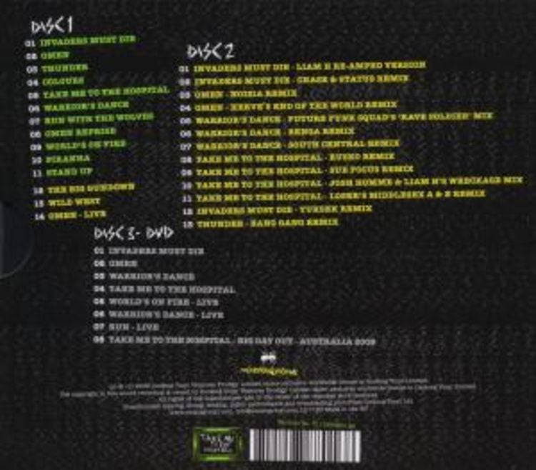 Invaders Must Die (Ltd.Special Edition) von Prodigy (CD + DVD) kaufen