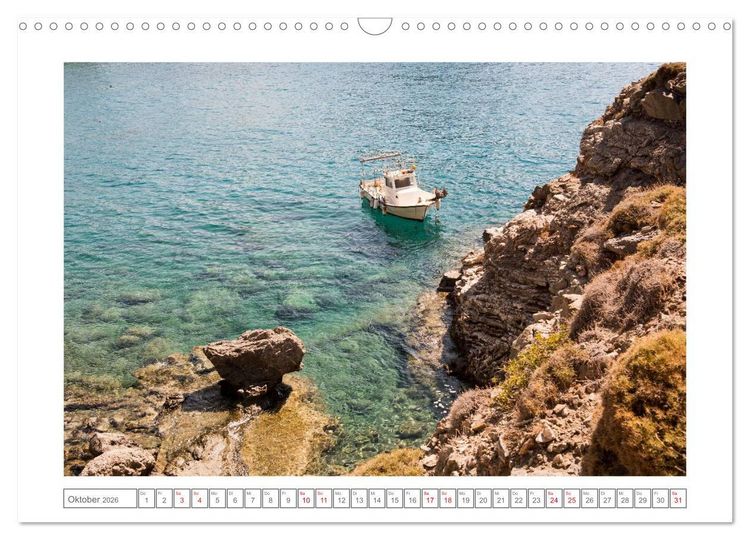 Produktbild: Griechenlands sch&ouml;ne Inseln, Kreta (Wandkalender 2026 DIN A3 quer), CALVENDO Monatskalender