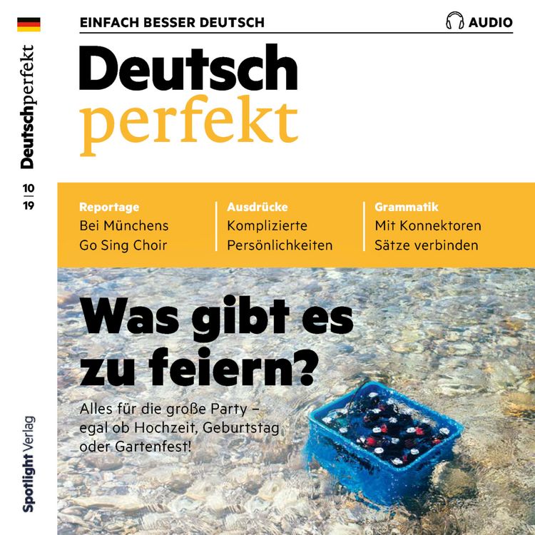 Produktbild: Deutsch lernen Audio - Was gibt es zu feiern?