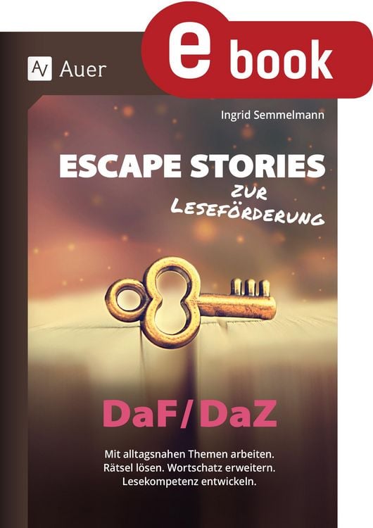 Produktbild: Escape Stories zur Lesef&ouml;rderung DaF und DaZ
