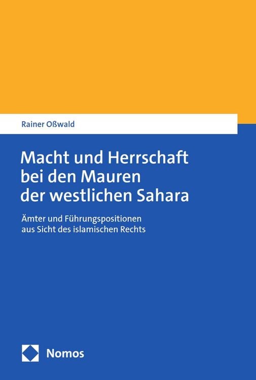 Produktbild: Macht und Herrschaft bei den Mauren der westlichen Sahara