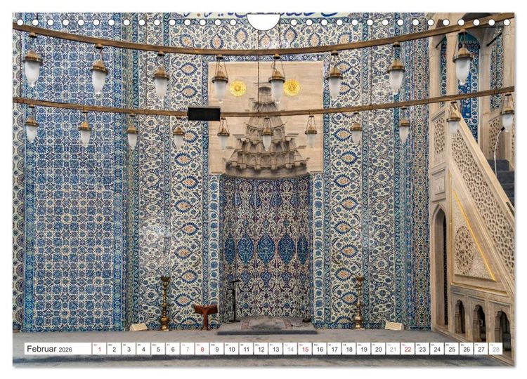 Produktbild: Istanbul - Faszination Moschee (Wandkalender 2026 DIN A4 quer), CALVENDO Monatskalender