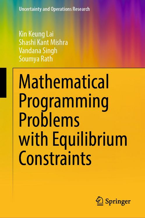Produktbild: Mathematical Programming Problems with Equilibrium Constraints