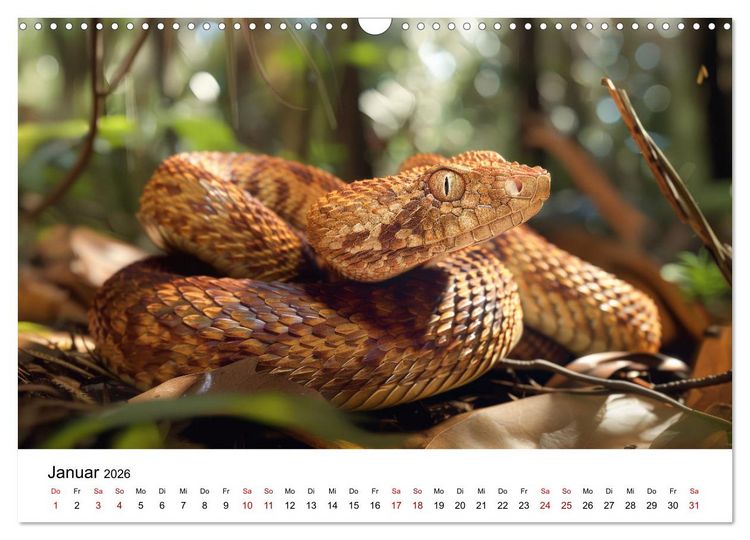 Produktbild: Wildes Down Under: Tiere des Australischen Kontinents (Wandkalender 2026 DIN A3 quer), CALVENDO Monatskalender