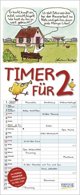 Produktbild: Timer f&uuml;r 2 2027