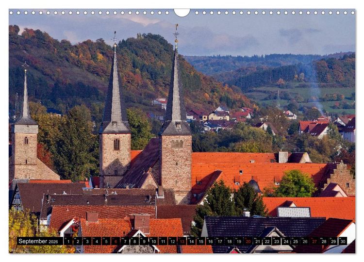 Produktbild: Schl&uuml;chtern 2026 (Wandkalender 2026 DIN A3 quer), CALVENDO Monatskalender