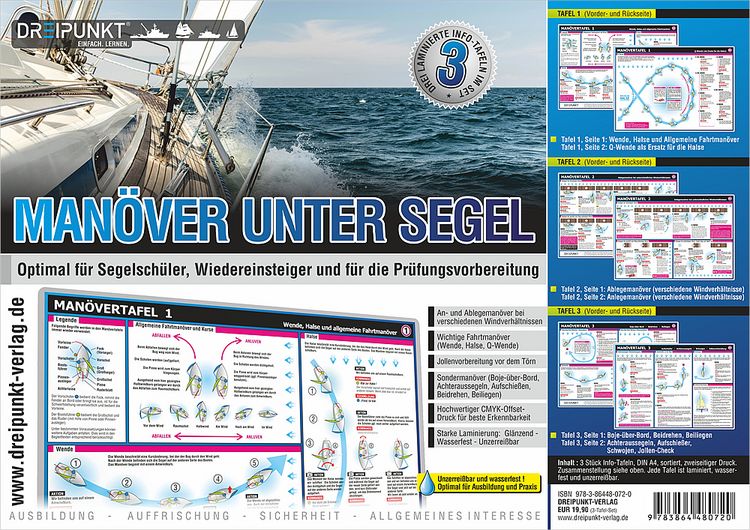 Produktbild: Info-Tafel-Set Man&ouml;ver unter Segel