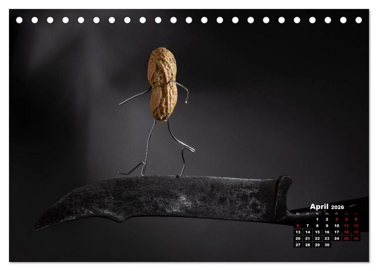 Produktbild: Erdnussm&auml;nnchen Geschichten. (Tischkalender 2026 DIN A5 quer), CALVENDO Monatskalender
