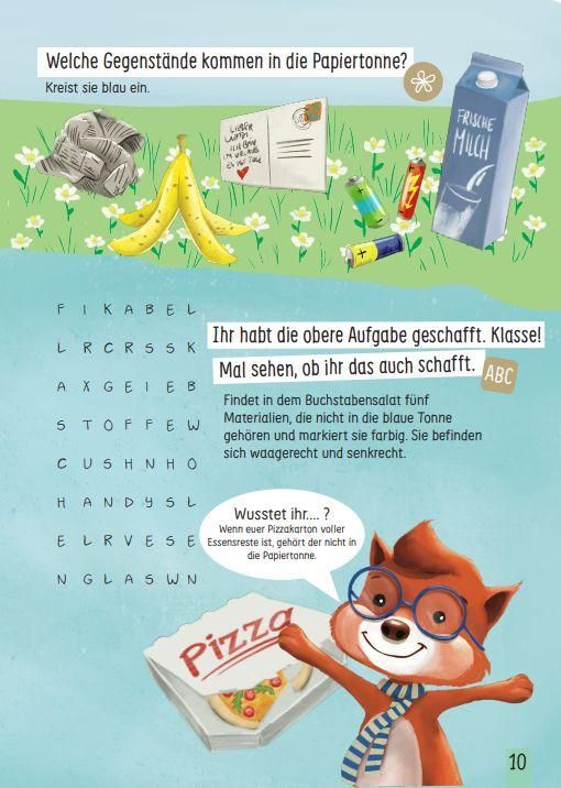 Produktbild: Das Egon Eichhorn M&uuml;ll Projektheft