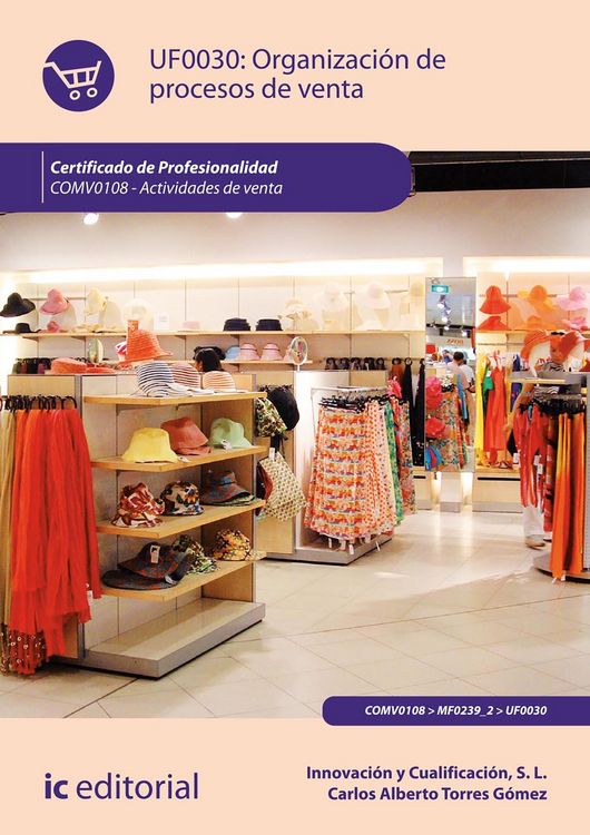 Produktbild: Organizaci&oacute;n de procesos de venta. COMV0108