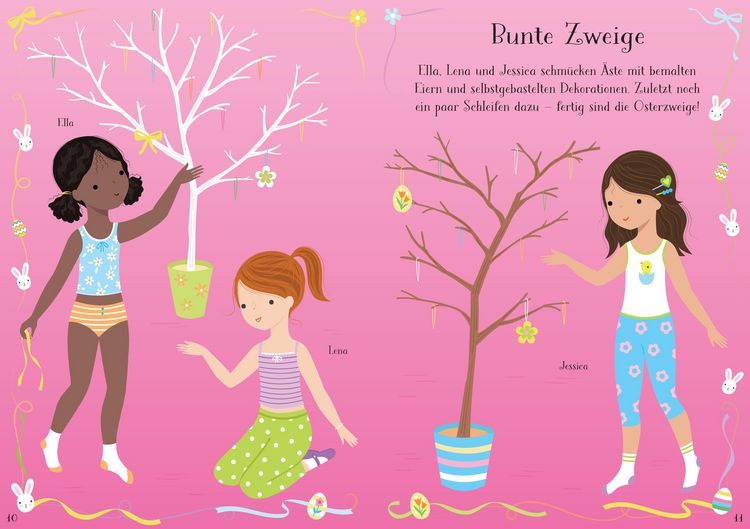 Produktbild: Mein erstes Anziehpuppen-Stickerbuch: Olivia feiert Ostern