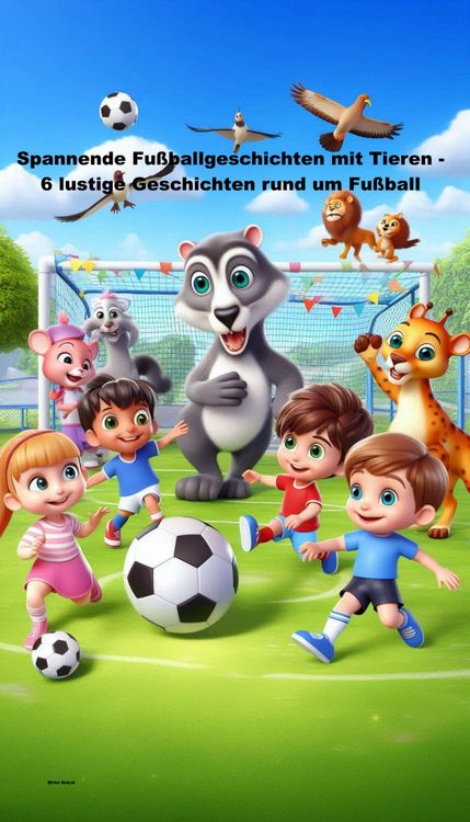 Produktbild: Spannende Fu&szlig;ballgeschichten mit Tieren