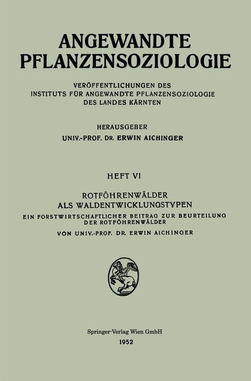 Produktbild: Rotf&ouml;hrenw&auml;lder als Waldentwicklungstypen
