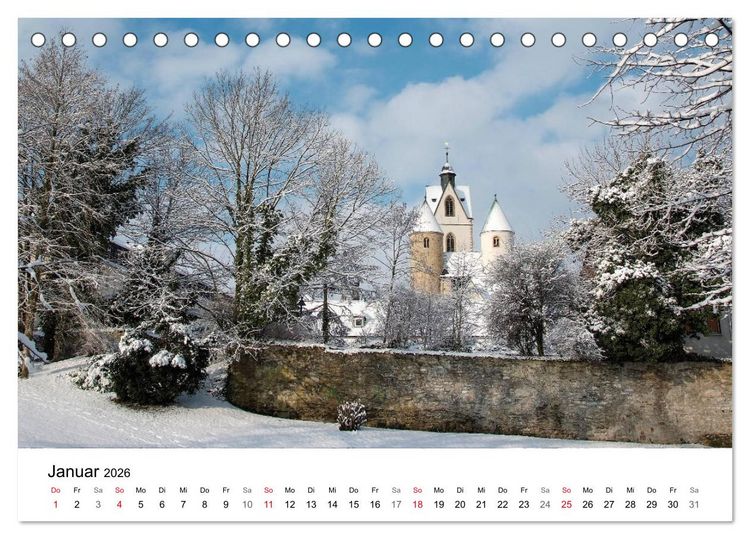 Produktbild: Paderborn - Die sch&ouml;nsten Seiten der Stadt (Tischkalender 2026 DIN A5 quer), CALVENDO Monatskalender