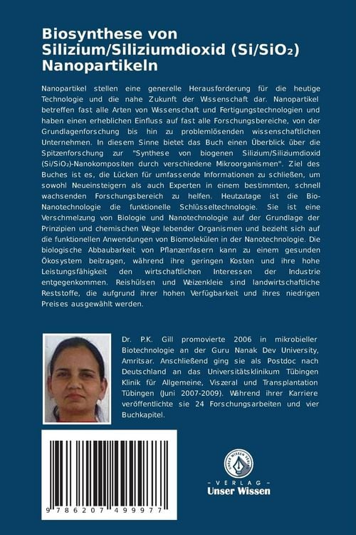 Produktbild: Biosynthese von Silizium/Siliziumdioxid (Si/SiO&iquest;) Nanopartikeln