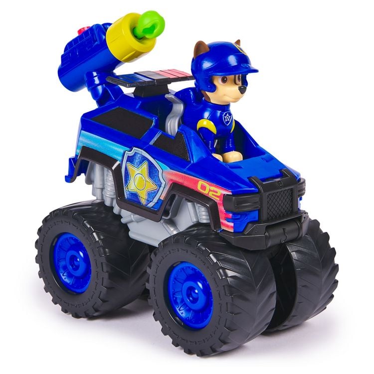 Produktbild: PAW Patrol Rescue Wheels - Chases Monstertruck Fahrzeug mit Geschoss-Abwurf und Chase Hundefigur, Spielzeug f&uuml;r Kinder ab 3 Jahren