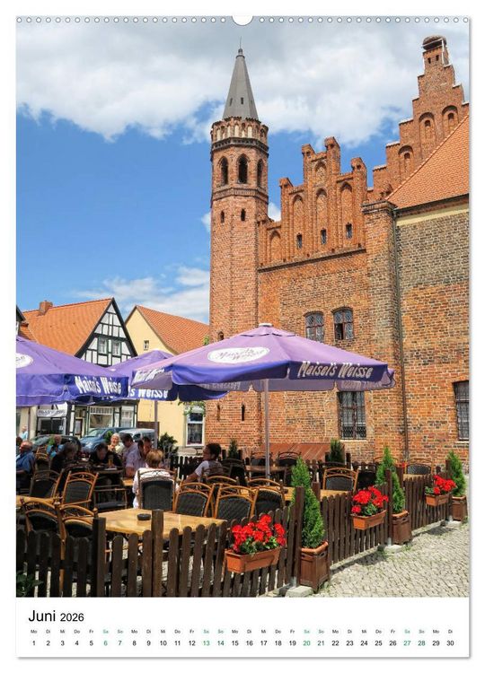 Produktbild: Tangerm&uuml;nde - Stadt an der Elbe (hochwertiger Premium Wandkalender 2026 DIN A2 hoch), Kunstdruck in Hochglanz