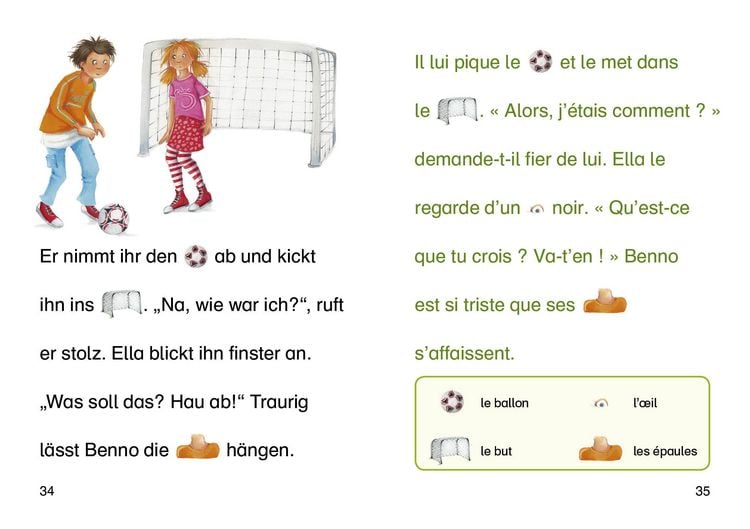 Produktbild: Bildermaus - Mit Bildern Franz&ouml;sisch lernen - Schulgeschichten - Histoires d'&eacute;cole